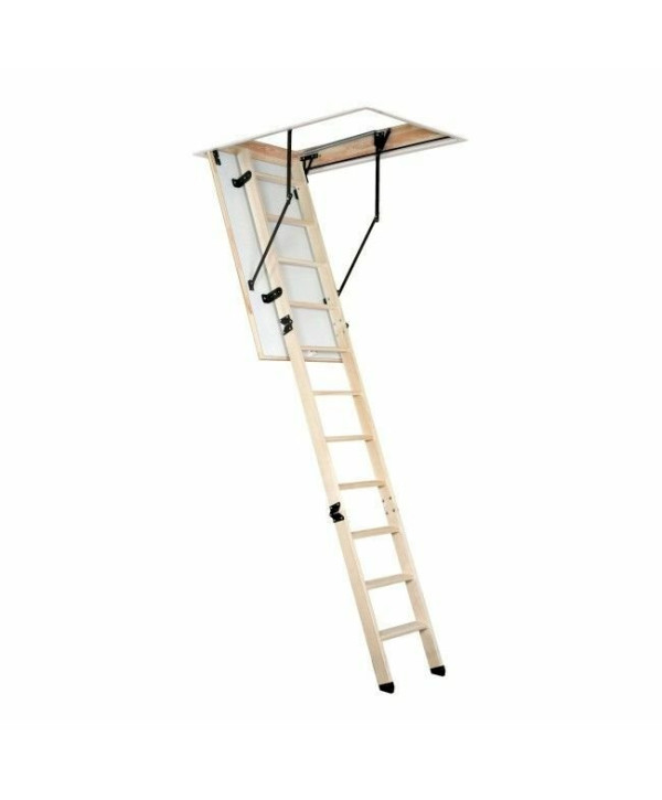 Super Step Dachbodentreppe Bodentreppe Speichertreppe Holz Treppe 120 x 60 cm