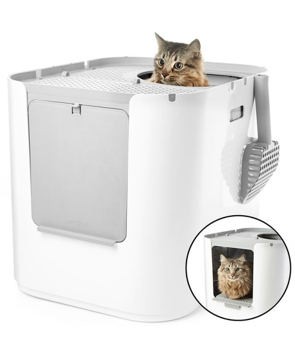 Modkat XL maison de toilette pour chat 53x41x43cm