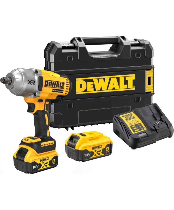 DeWalt DCF900P2T-QW Akku-Schlagschrauber (mit 2x Akkus 5Ah und Ladegerät)