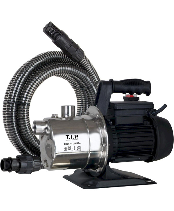 T.I.P. Gartenpumpe Cleanjet 1000 Plus mit Kit 3.300 l/h, 800 W