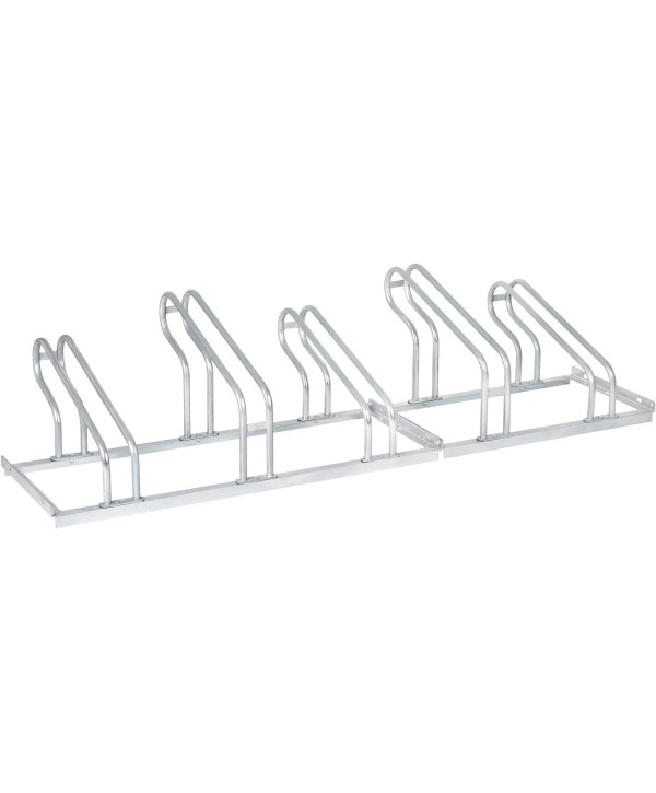 Range-vélos STIER pour 5 vélos en acier galvanisé 175x56cm