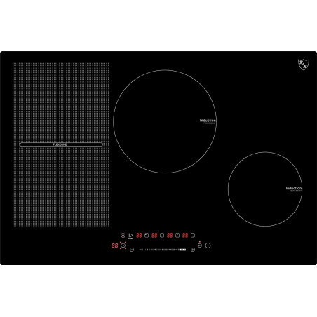 K&H Plaque de cuisson à induction Flex Slider Control 4 zones 77-IN-6800FLX