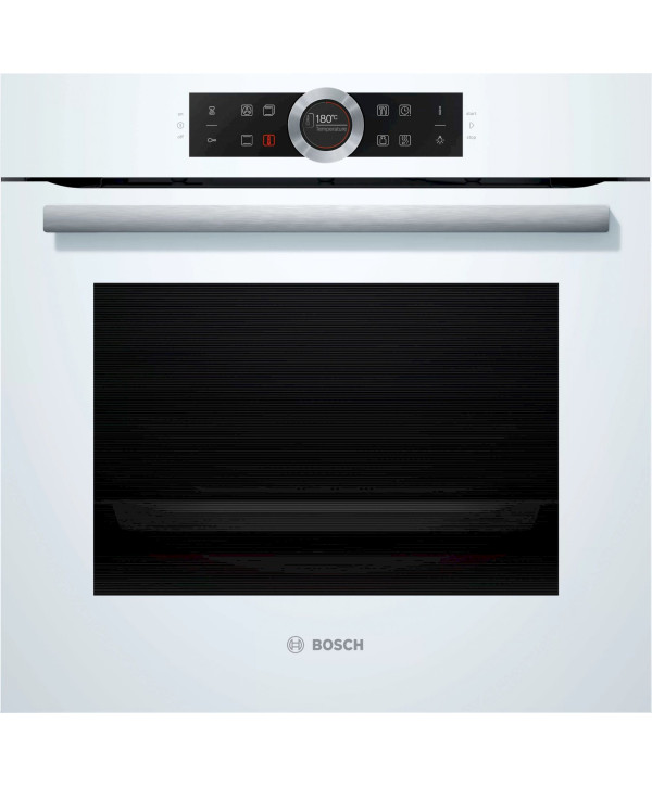 Bosch HBG635BW1 Serie 8 Einbau-Backofen 60x60cm weiss