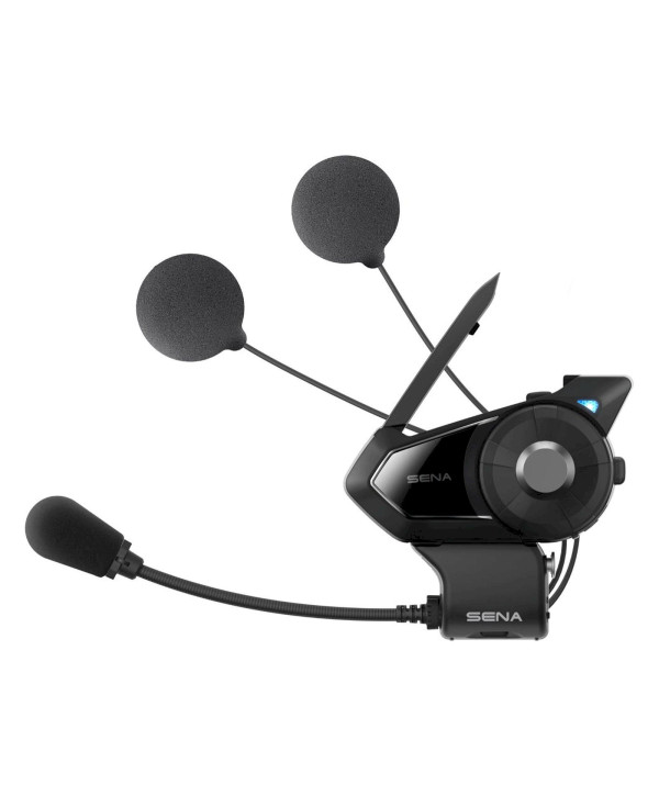 Sena 30K Motorrad Bluetooth/Mesh Intercom Kommunikationssystem mit HD Lautsprechern SINGLE