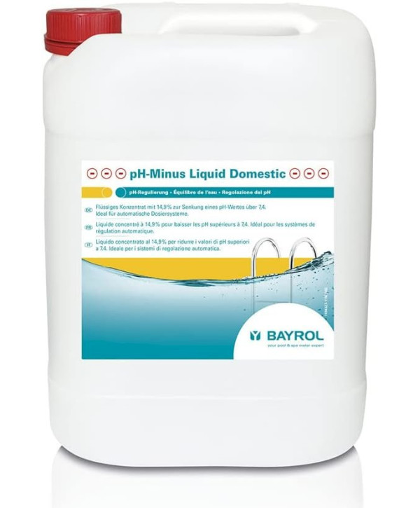 Bayrol pH-Minus Liquid Domestic 14,9% 20L Pool pH-Senker