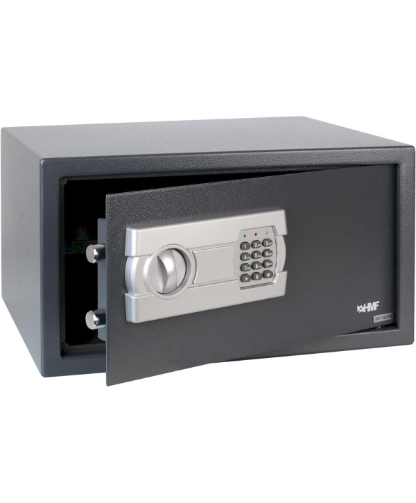 HMF Möbeltresor Elektronikschloss (45x25x36,5cm) Anthrazit Wandtresor Tresor Safe Hotelsafe