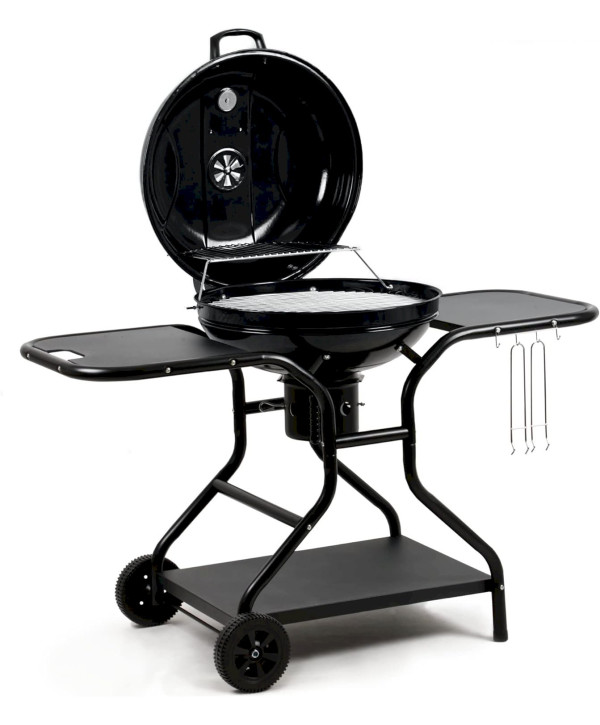 BBQ-Toro Kugelgrill Ø 57 cm + Grillfläche Ø 54,5 cm Kugelgrill Holzkohle