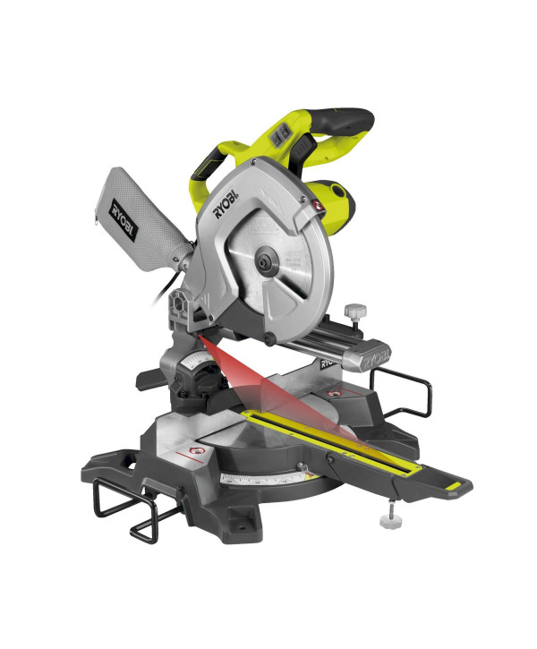 Ryobi EMS254L Kapp- und Gehrungssäge mit Zugfunktion ⌀254mm 2000W