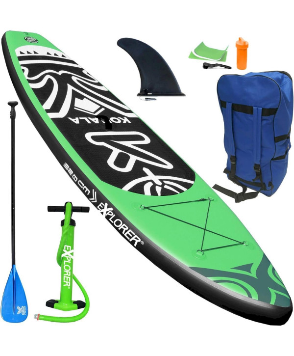 Explorer 25320-OP KOHALA 320 SUP Stand Up Paddle Surf Board grün