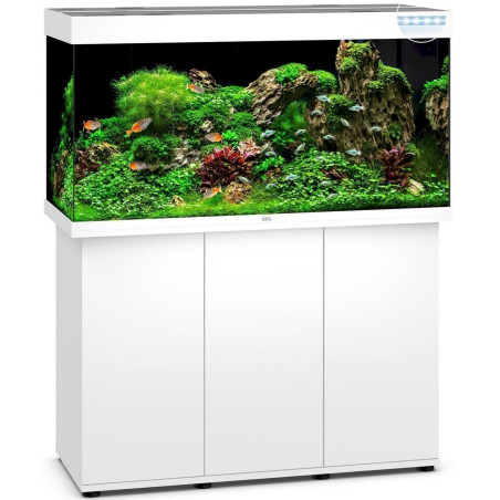 Juwel Rio 350 LED Komplett Aquarium mit Un­ter­schrank SBX weiß