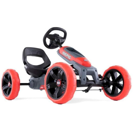 BERG Gokart Reppy Rebel grau/rot inkl. Soundbox  (24.60.02.00)