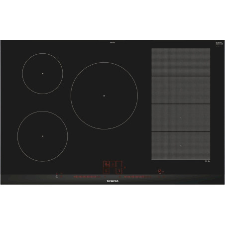 Siemens EX875LVC1E Cuisson a induction top cm. 80 - verre ceramique noir