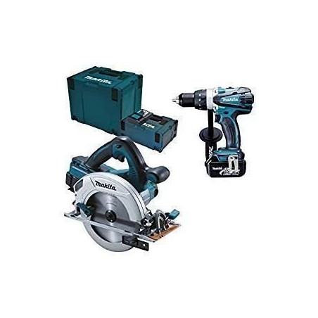 Makita Akku-Set 18,0 V (DHS710 + DDF458 + DC18RC + MAKPAC) DLX2083MJ