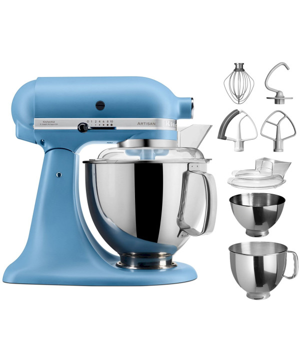 KitchenAid Artisan 5KSM175PS EVB Küchenmaschine mit kippbarem Motorkopf - samtblau