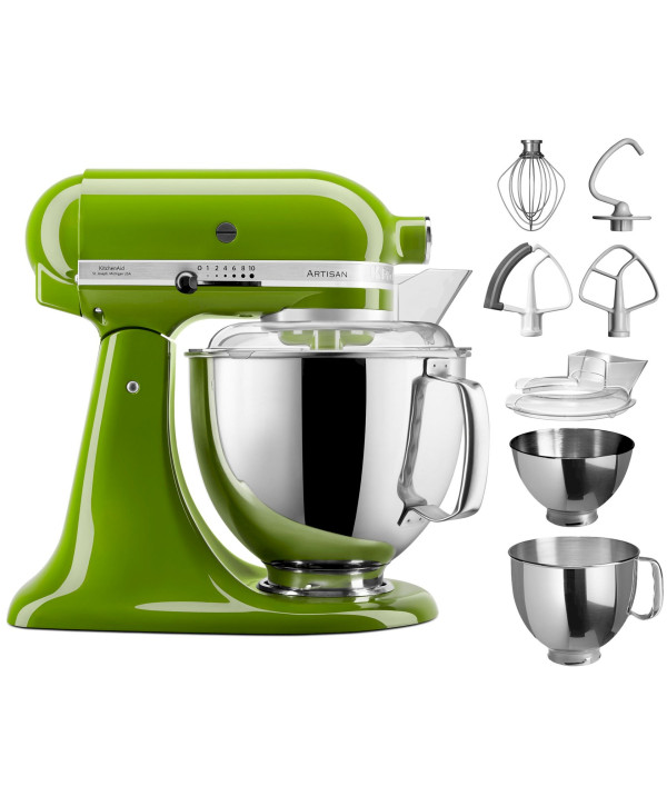 KitchenAid Artisan 5KSM175PS EMA Küchenmaschine mit kippbarem Motorkopf - matchagrün