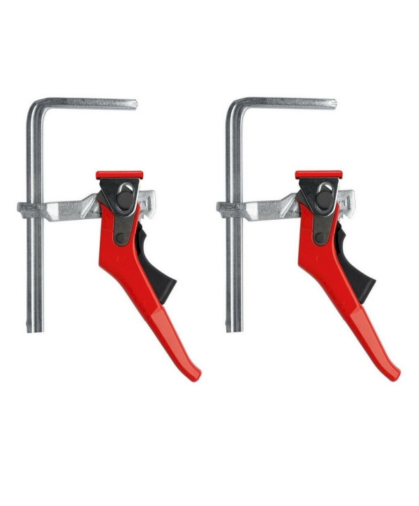 Bessey GTR16S6H Hebelzwinge Tischzwinge 160mm Schnellspannzwinge Einhand Führungsschiene