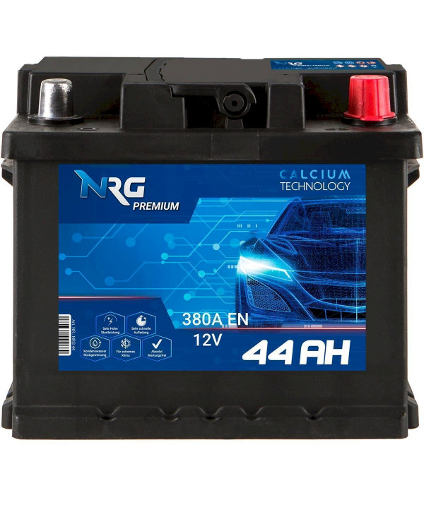 NRG Autobatterie 12V 44Ah Starterbatterie