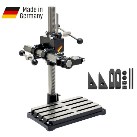 WABECO 24414 Bohrständer Fräsständer BF1240 mit Spannpratzen Satz