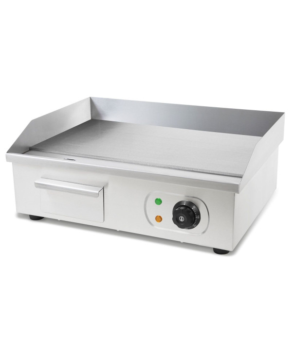 vertes Grillplatte aus Edelstahl 3000W 55x35cm bis 300°