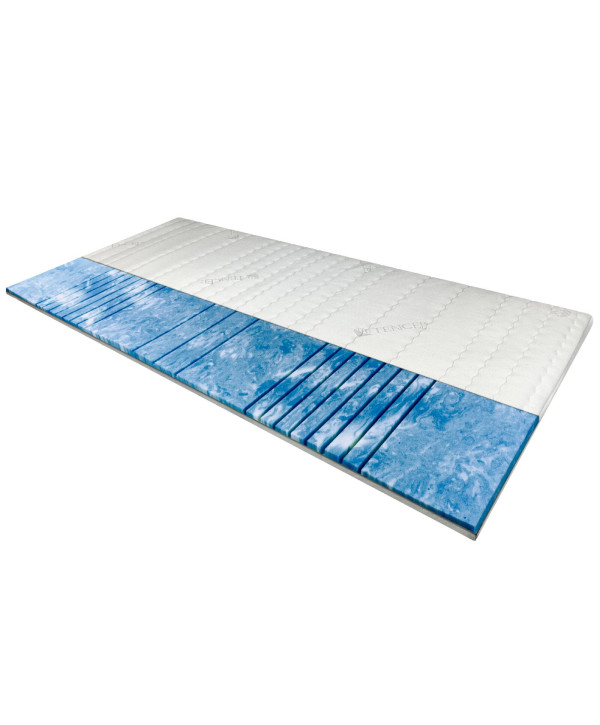 7 Zonen Gel Topper Matratzenauflage Gelschaum Topper 180x200cm 8 cm