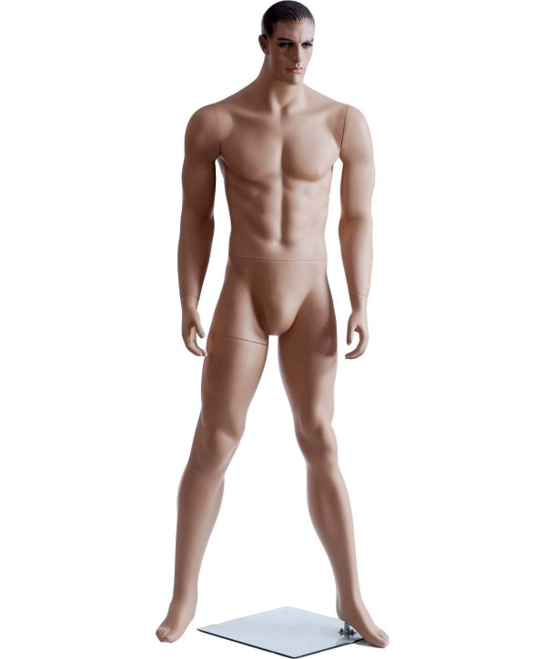 Mannequin MH-1 masculin 190cm 7 parties détachables