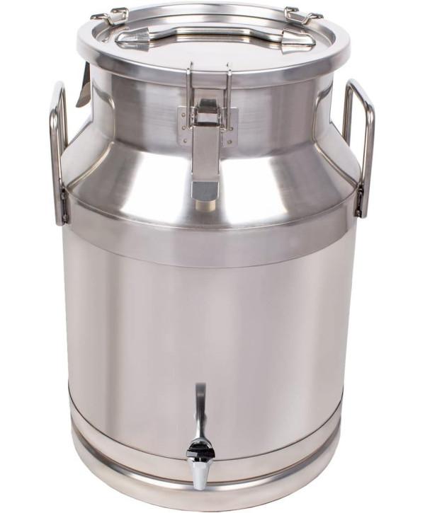 Beeketal BMK-30A verseuse à lait 30 litres inox avec robinet de vidange