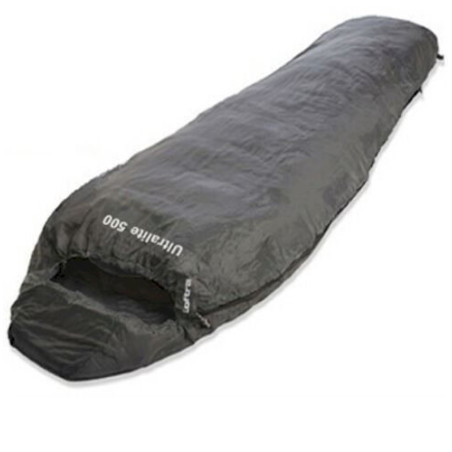 LOFTRA 46501 Mumienschlafsack Schlafsack 500 Sack klein+leicht! bis -1°C Zelt Camping