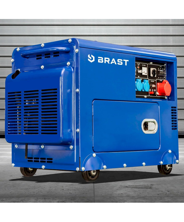 BRAST Diesel Generator Stromerzeuger 6000 Stromgenerator