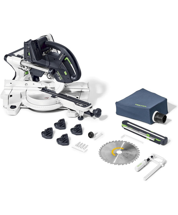 Festool KAPEX KSC 60 EB-Basic scie à onglets radiale sans fil (sans batteries ni chargeur)