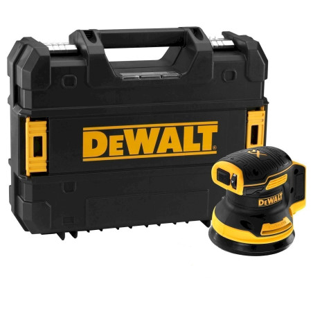 DEWALT DCW210NT Piles Ponceuse à Ex­cen­trique 18V 125mm sans Balais Ponceuse