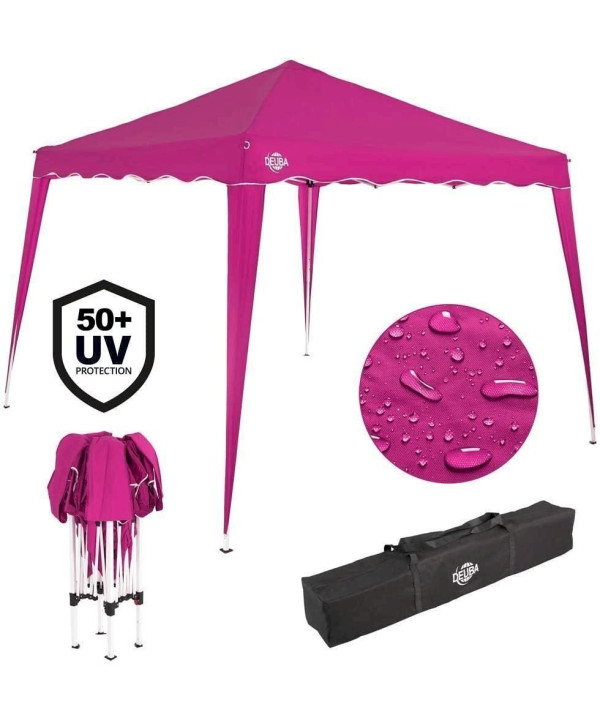 Faltpavillon CAPRI 3x3m UV-Schutz 50+ pink