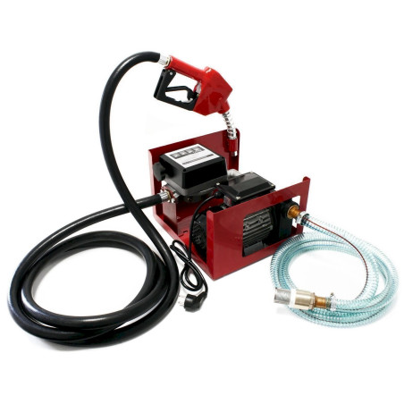 WilTec 50588 Pompe à Fuel Gasoil bio Autoaspirante 230V/750W 80l/min