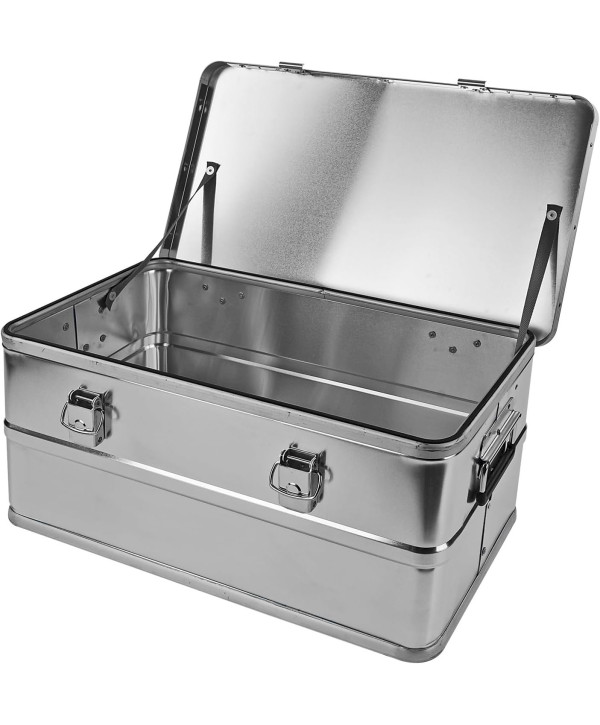 Boîte de transport en aluminium Boîte à outils 45l 64x36x28 cm