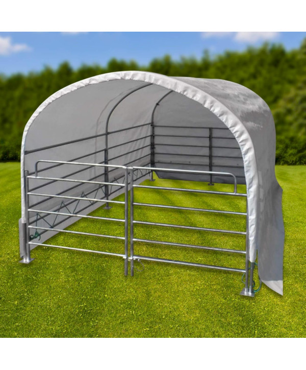 Abri de prairie mobile 2 x 3 m - chevaux / bovins