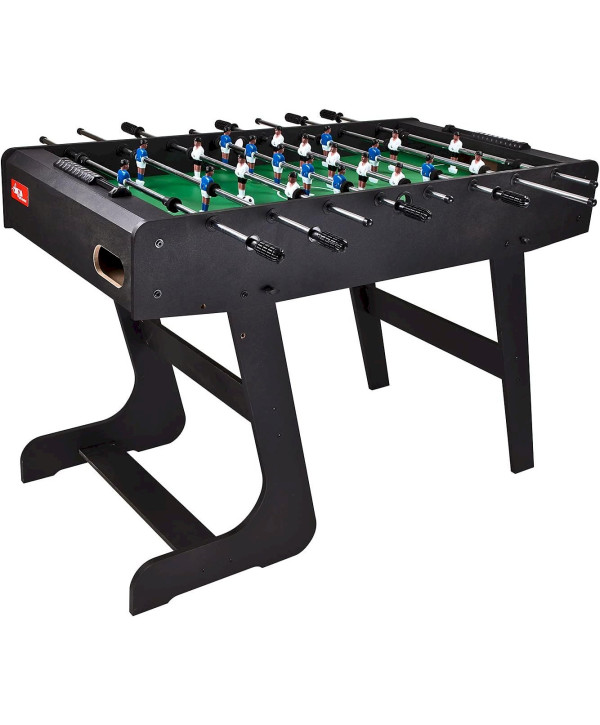 Tischfußball Folding Soccer Kicker Klappkicker Tischkicker Fußballtisch klappbar schwarz