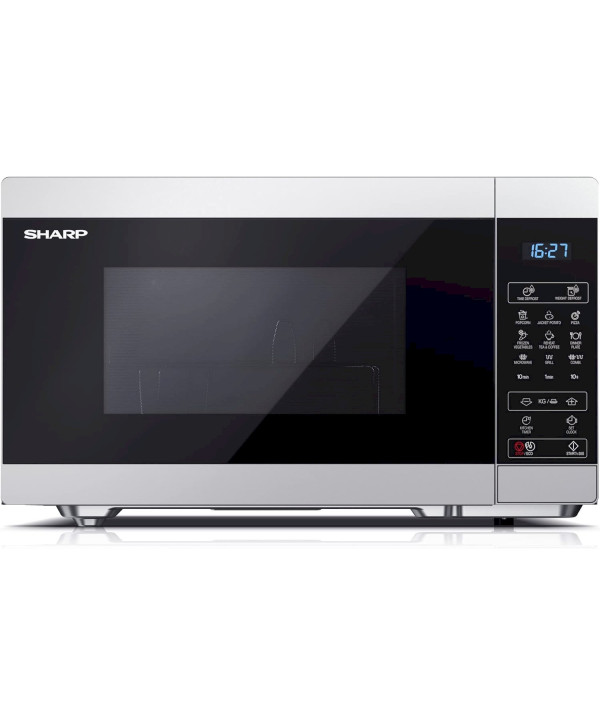 SHARP Mikrowelle mit Grillfunktion 1100 Watt 28 Liter YC-MG81ES