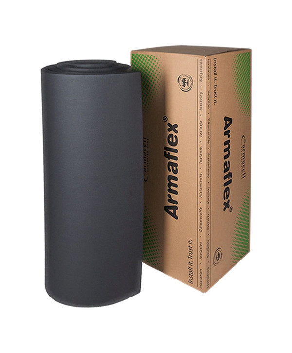 Armacell Armaflex AF tapis d’isolation non auto-adhésif en caoutchouc 10mm - 10m²