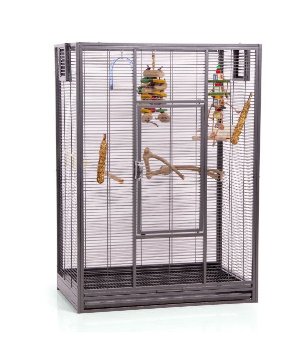 Montana Cages New Melbourne I cage à oiseaux volière 80x50x110cm antique