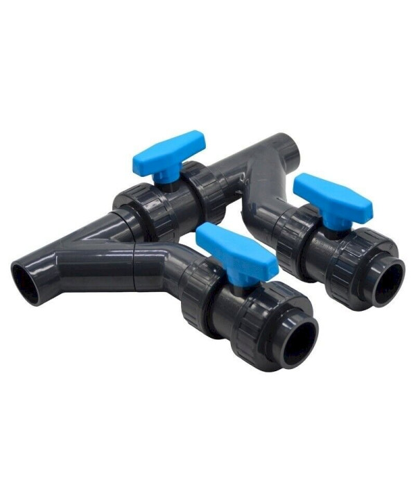 Aqua Pro Bypass Set 45 Grad für Wärmepumpen Ø 50 mm Poolheizung