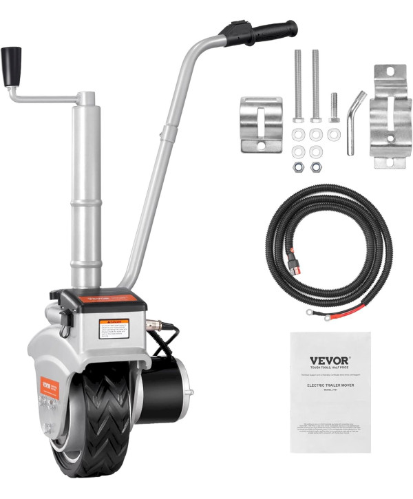 VEVOR Roue Jockey Motorisée Électrique Remorque 2268 kg