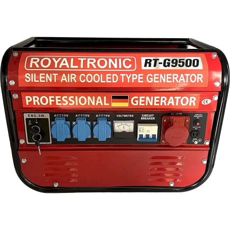 Royaltronic RT- G9500 Notstromaggregat Benzin Stromerzeuger Generator