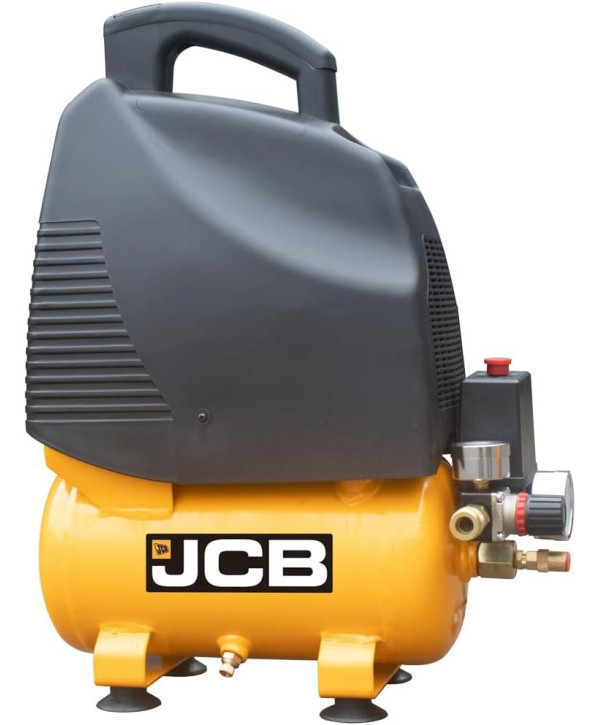 JCB Druckluft Kompressor AC6 Ölfrei 8 bar 6 Liter 161l/min kompakt und handlich