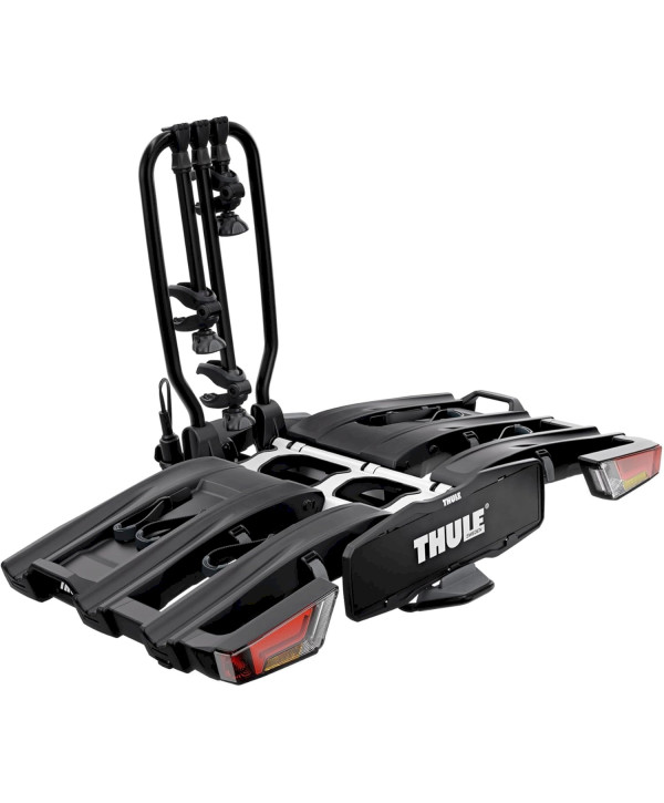 Thule EasyFold XT 3 Anhängerkupplungs-Fahrradträger für 3 Fahrräder schwarz