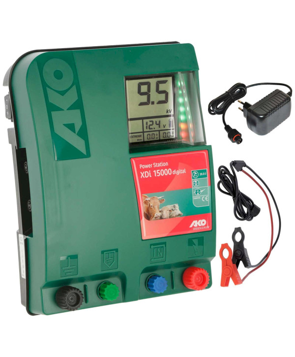 AKO Power Station XDi 15000 digital électrificateur 12V / 230V - 15J