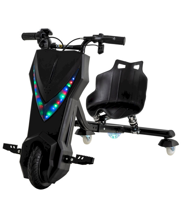 Actionbikes Elektro-Drift-Trike Driftscooter pour enfants Noir