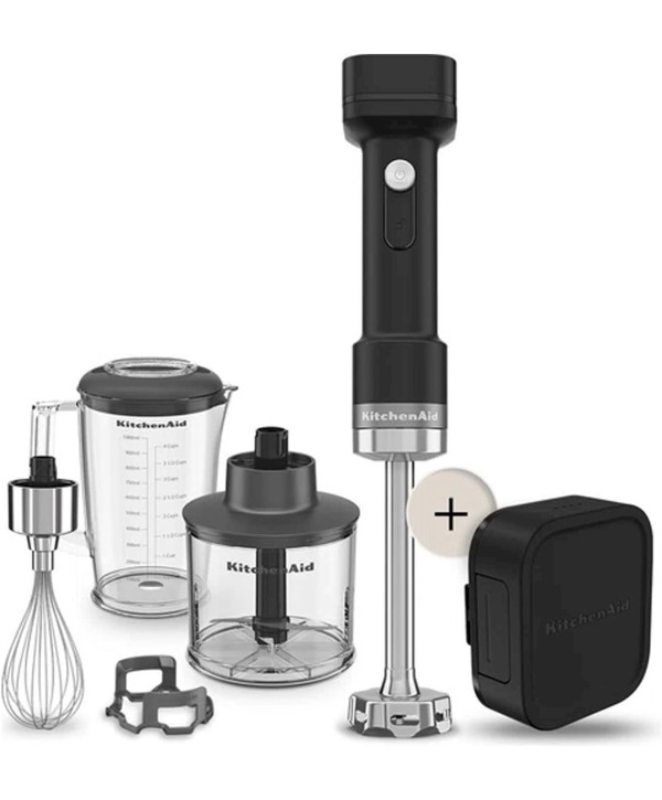 KitchenAid Go kabelloser Stabmixer mit Zubehör und Akku