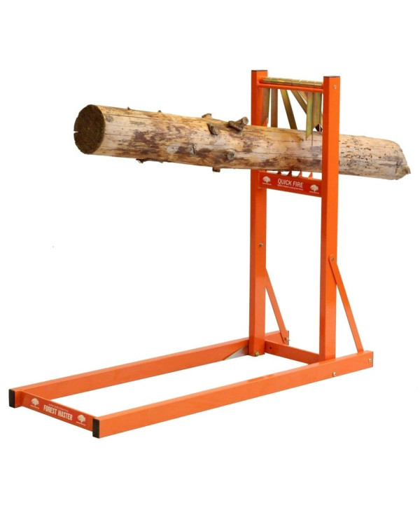 Forest Master Quickfire sagebock Säge- Ständer Sägehilfe Log Holder