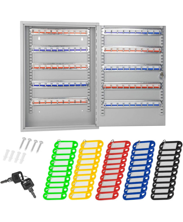 Schlüsselkasten mit 100 Haken Schlüsselschrank Schlüsselbox