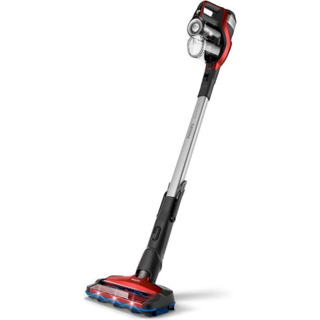 Philips SpeedPro Max XC7042/01 - Aspirateur - balai/à main (2-en-1) - sans sac - sans fil - rouge flamboyant