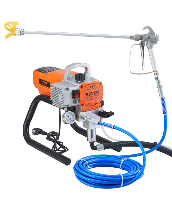 VEVOR Hochdruck Farbspritzgerät 1800W 1,8L/min Spritzpistole Sprayer Maschine